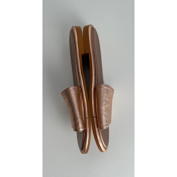 Pure Navy Rose Gold Slides - Made in Spain - Size 7.5 - Picture 3 of 6